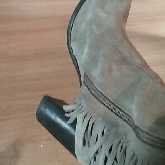 Lunching taupe cow suede - Picture 7 of 7